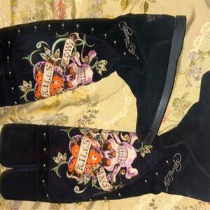 Knee High Ed Harvey Boots